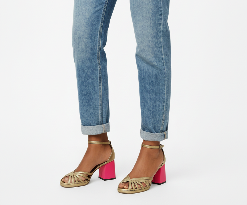 Weronika™ | Chic Leather Heels for Confidence