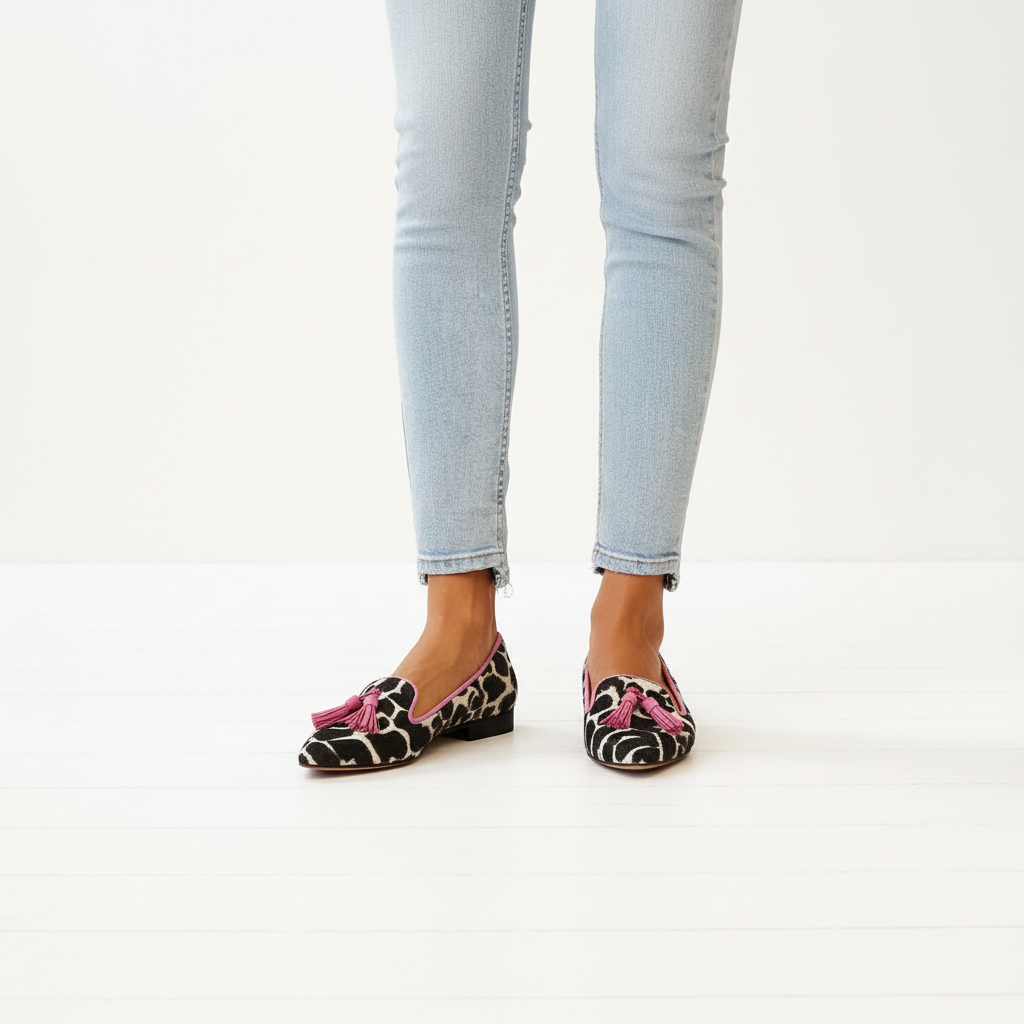 Isabella™ | Chic Leather Loafers with Grace