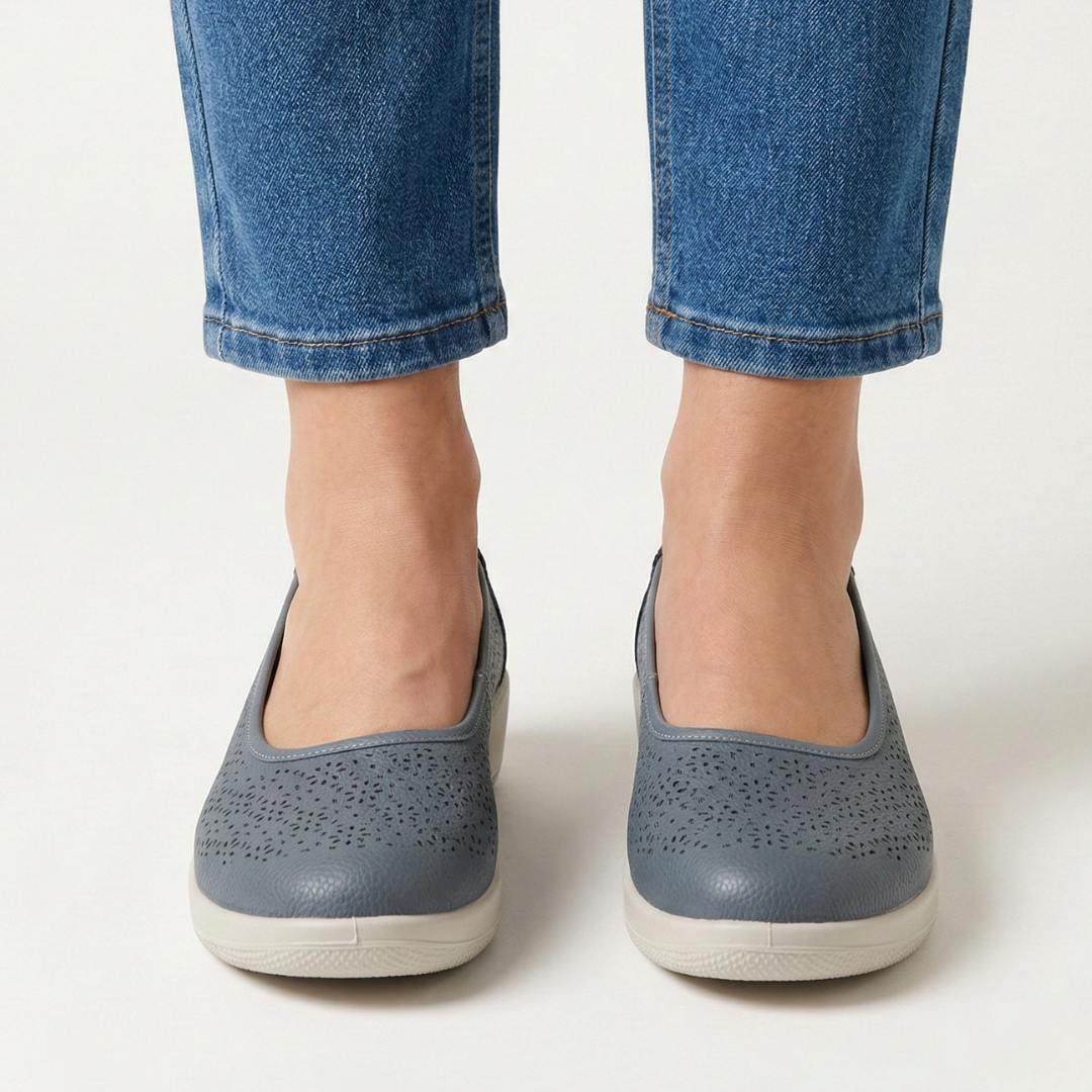 Ivonne™ | Luxurious Leather Ballerina for Effortless Elegance