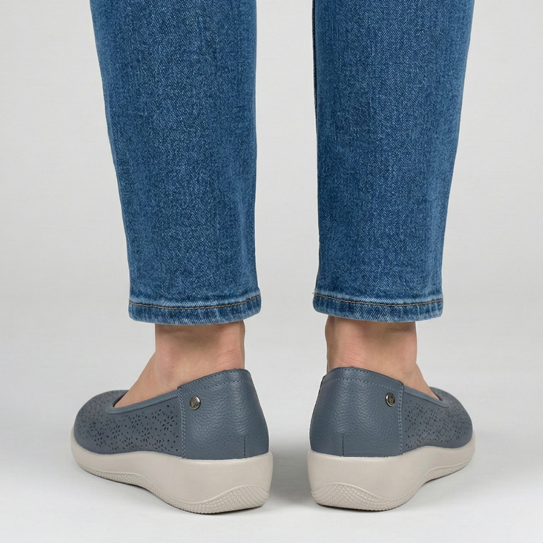 Ivonne™ | Luxurious Leather Ballerina for Effortless Elegance