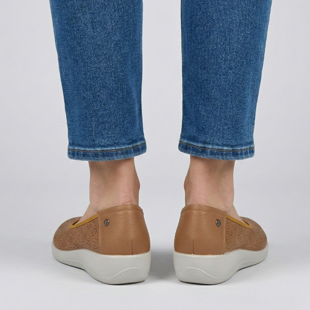 Ivonne™ | Luxurious Leather Ballerina for Effortless Elegance