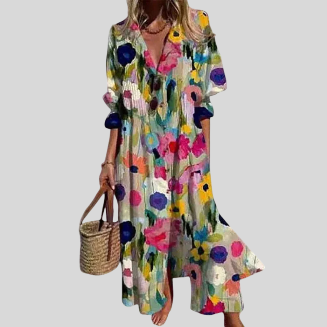 Zariah™ | Chic Bohemian Maxi Dress