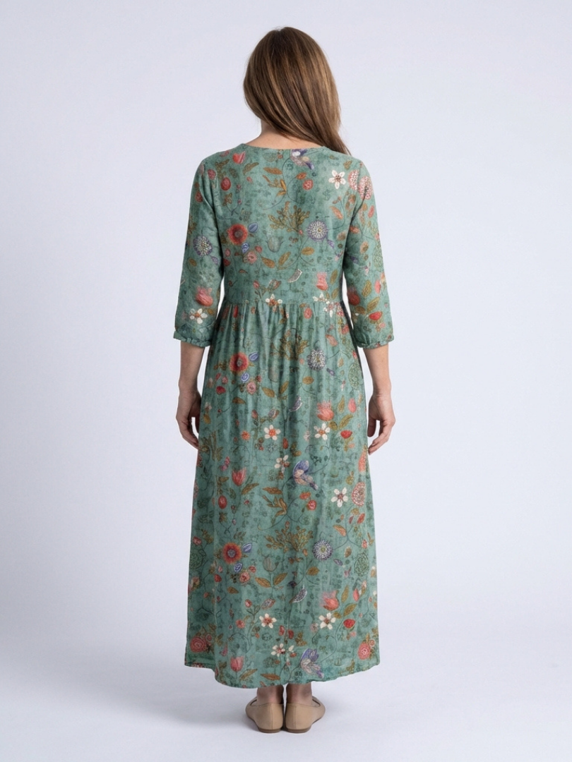 Marina™ | Graceful Floral Maxi Dress for Effortless Elegance