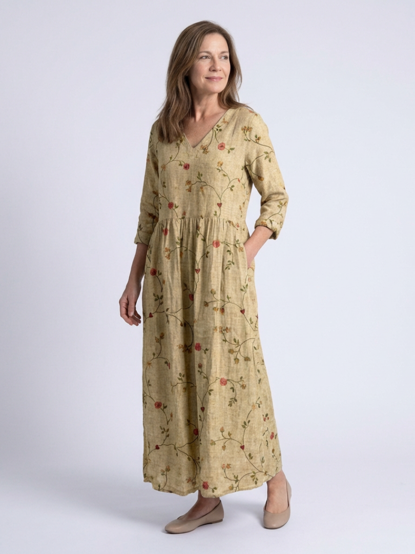 Marina™ | Graceful Floral Maxi Dress for Effortless Elegance