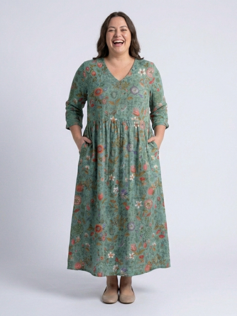 Marina™ | Graceful Floral Maxi Dress for Effortless Elegance