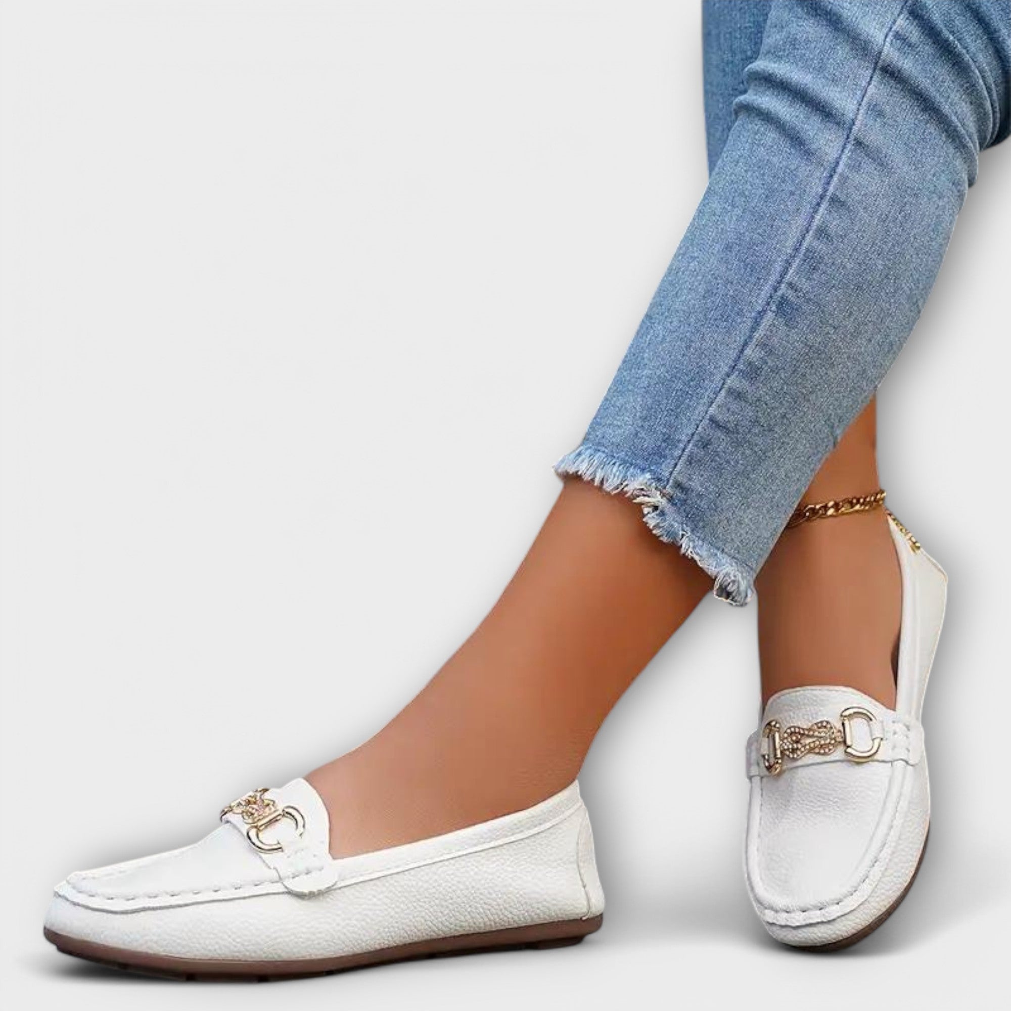 Isabella™ | Chic Leather Loafers for Effortless Style