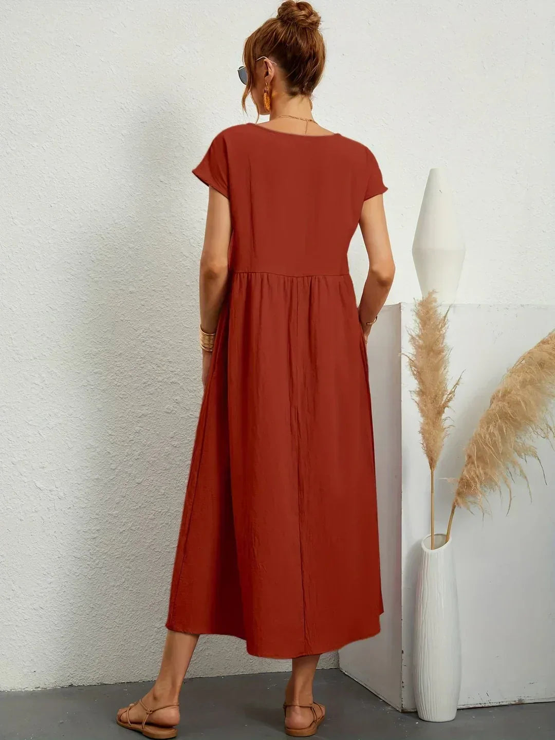 Isabella™ | Timeless Midi Dress for Effortless Elegance