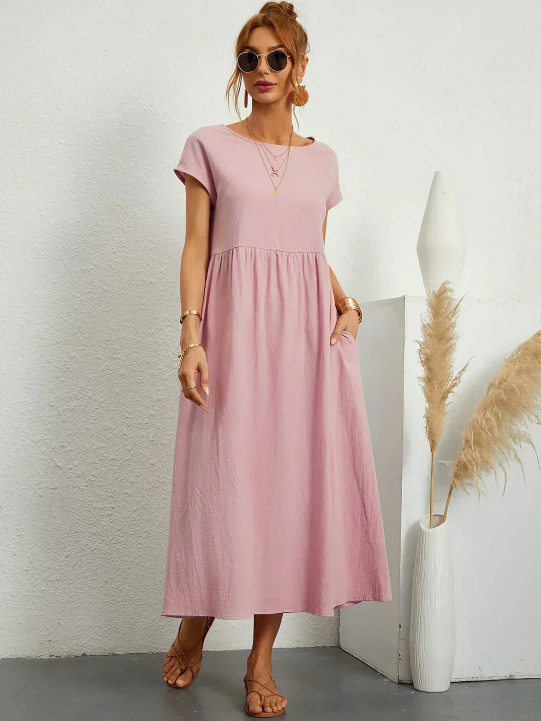 Isabella™ | Timeless Midi Dress for Effortless Elegance
