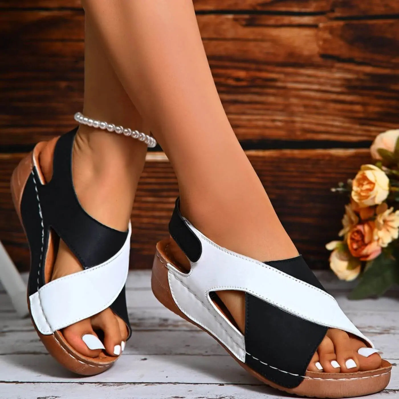 Isabella™ | Chic Open-Toe Sandals for Comfort
