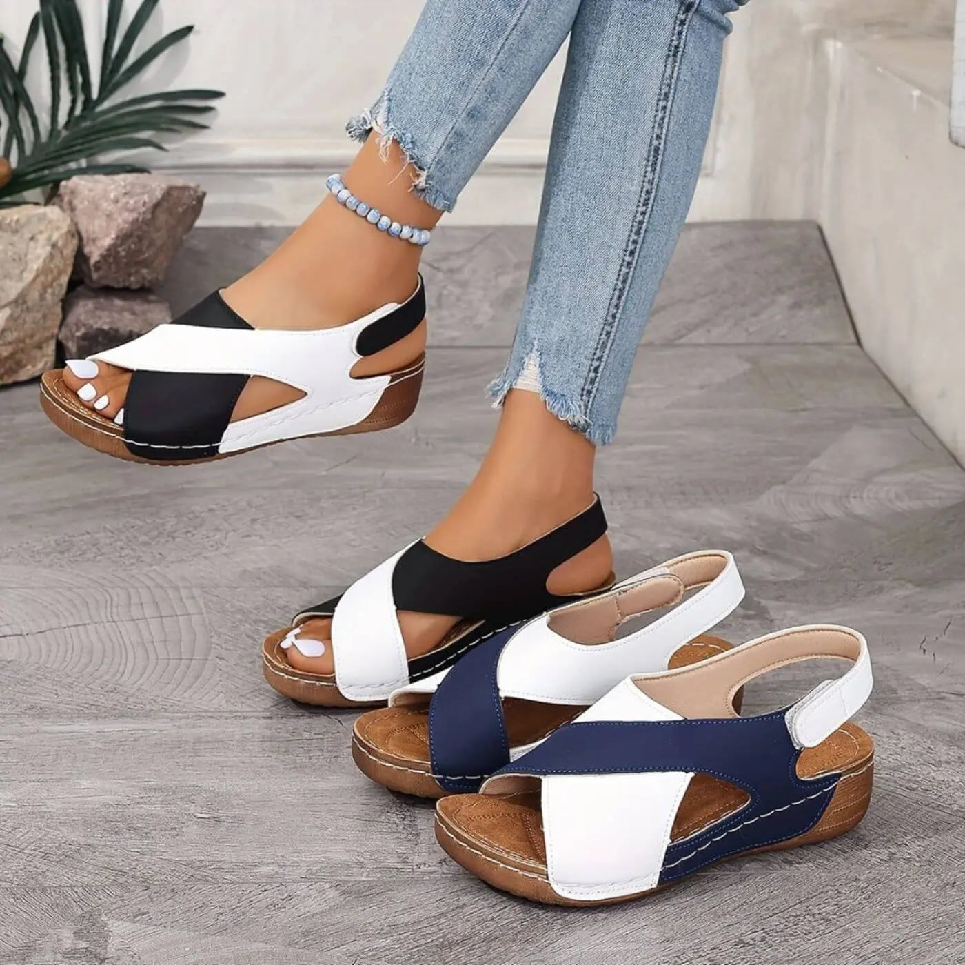 Isabella™ | Chic Open-Toe Sandals for Comfort