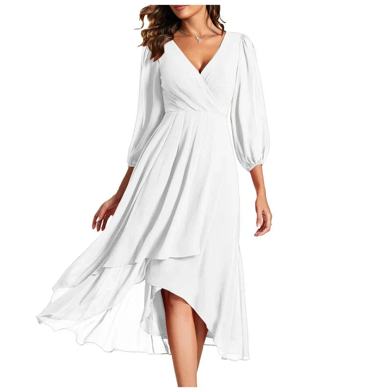 Violet™ | Asymmetric Hem Dress for Effortless Elegance