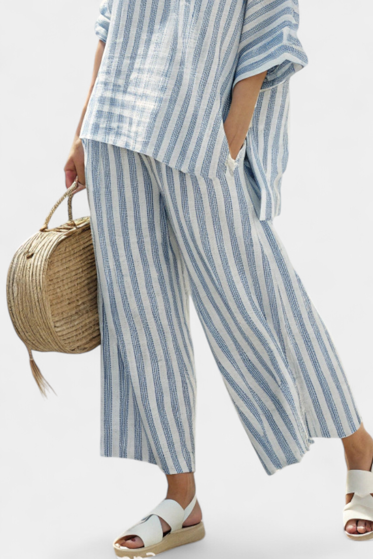 Isabella™ | Chic Linen Ensemble for Effortless Style