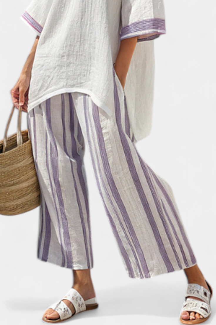 Isabella™ | Chic Bamboo Trousers with Ease