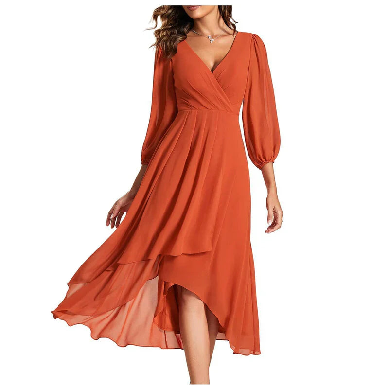Violet™ | Asymmetric Hem Dress for Effortless Elegance
