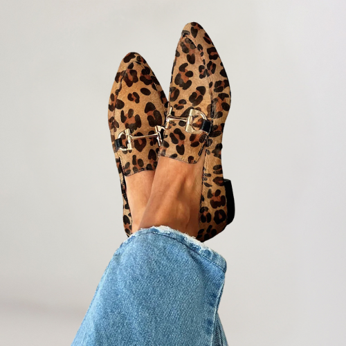 Juliette™ | Chic Patterned Loafers with Grace