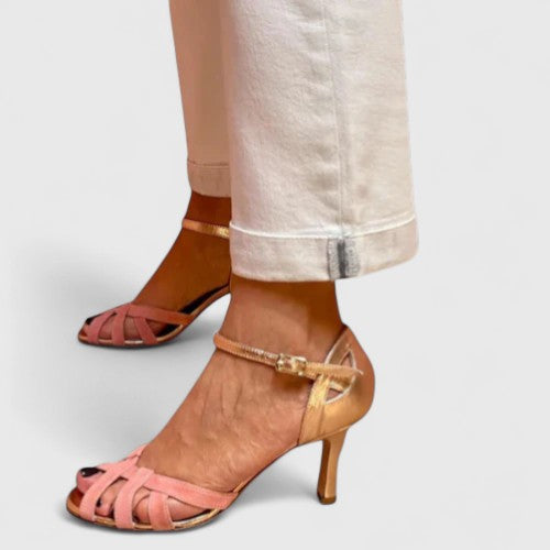 Amelia™ | Luxe Leather Heels for Effortless Elegance