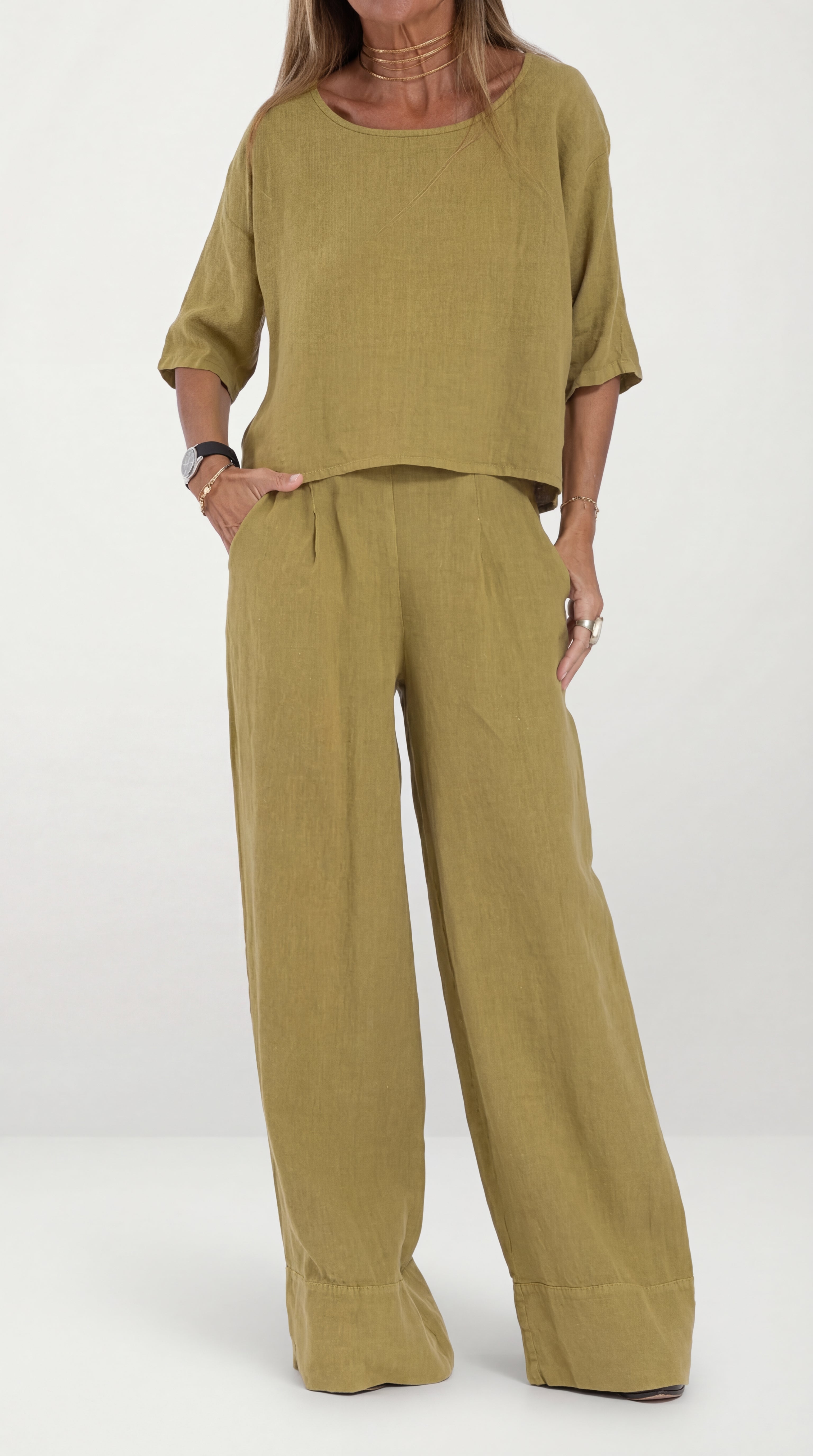 Clara™ | Chic Two-Piece Set in Luxe Fabric