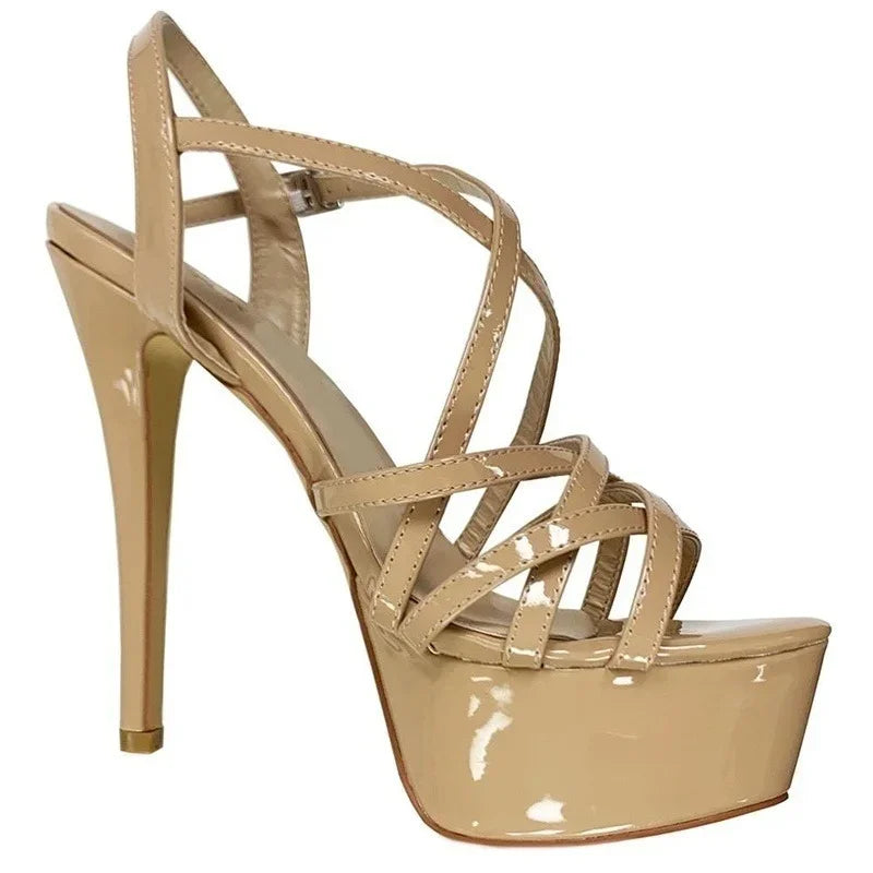 Isabella™ | Chic Leather Heels for Confidence