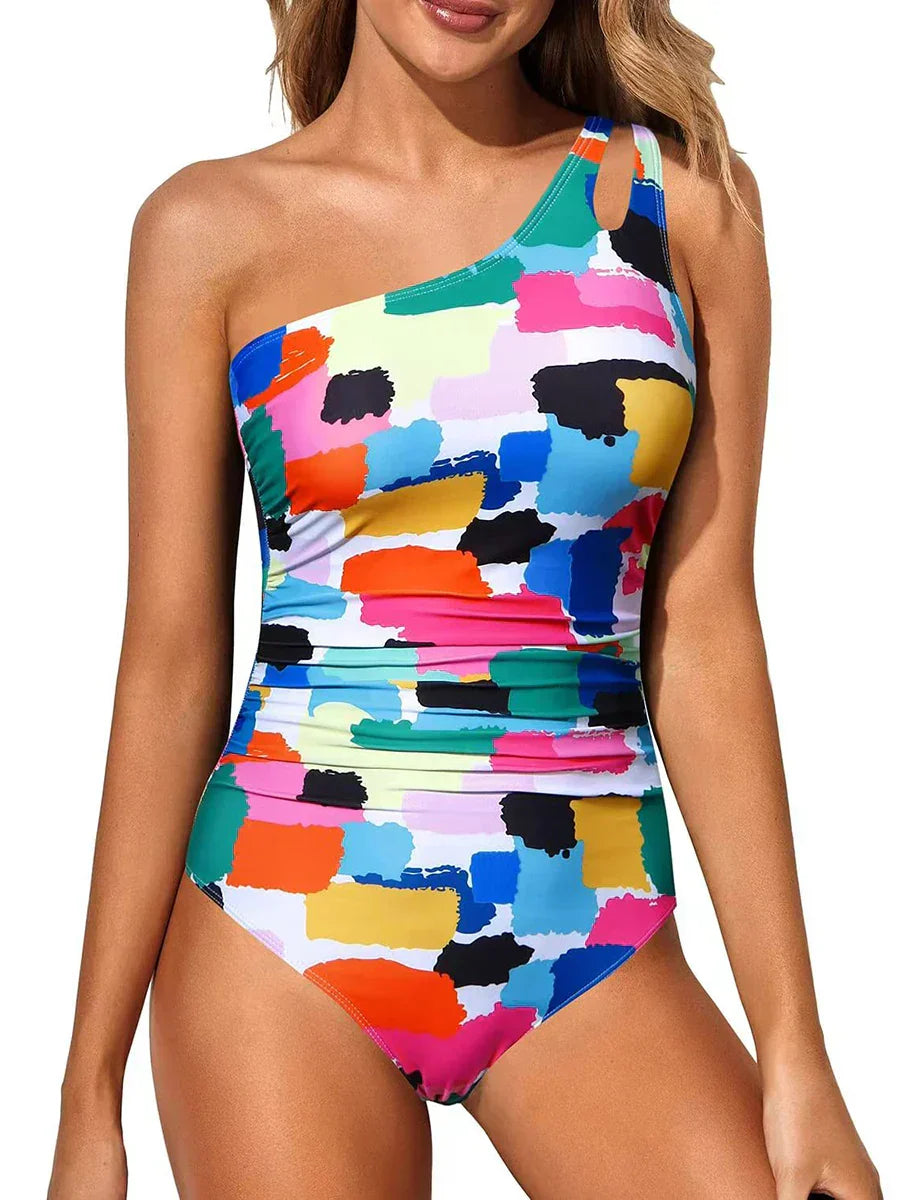 Lila™ | Chic One-Shoulder Swimsuit for Confidence
