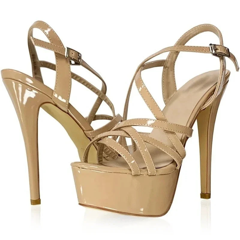 Isabella™ | Chic Leather Heels for Confidence