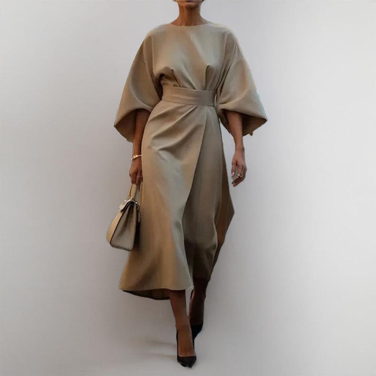 Katarina™ | Graceful Maxi Dress with Kimono Sleeves