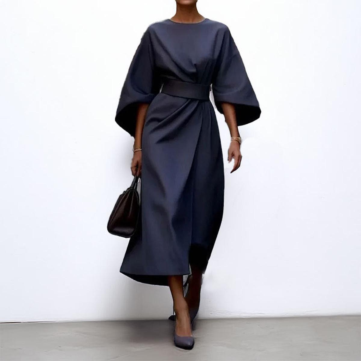 Katarina™ | Graceful Maxi Dress with Kimono Sleeves