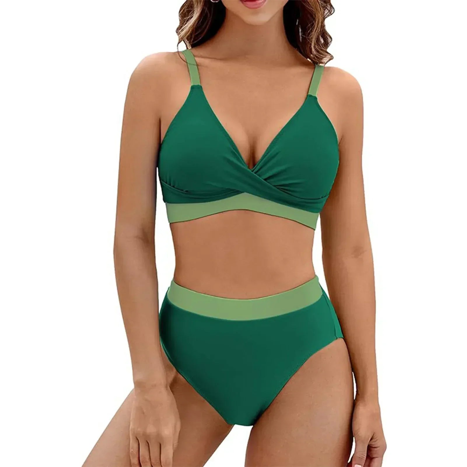 Sarena™ | Flattering V-Neck Bikini for Confidence