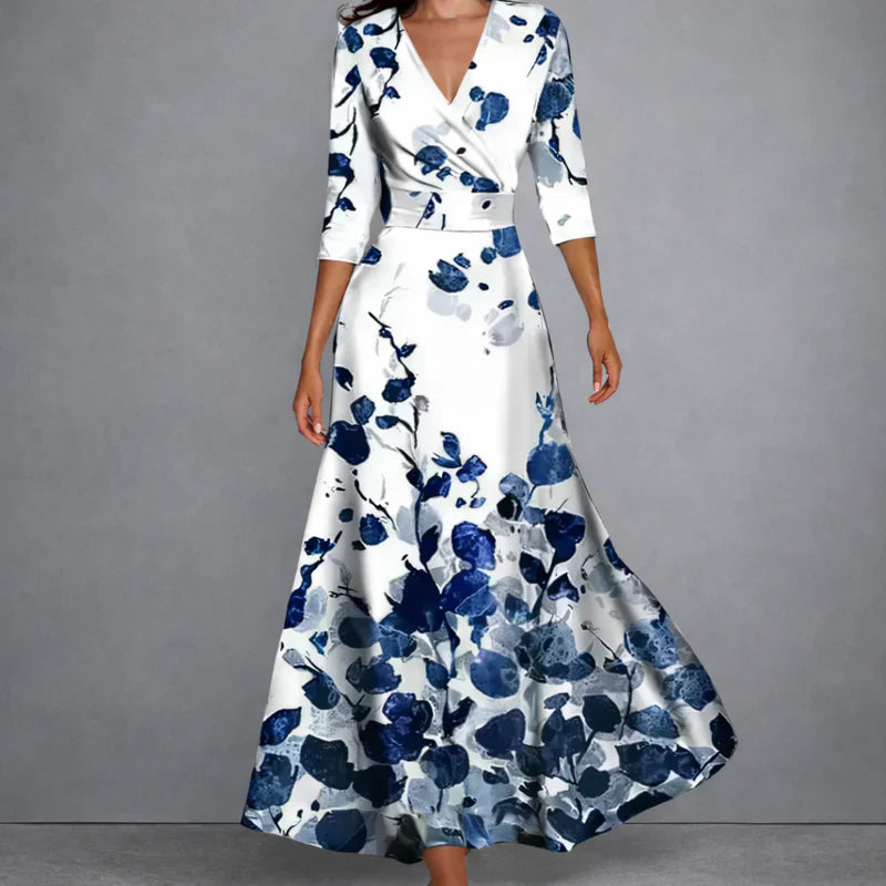 Lila™ | Chic Floral Maxi Dress for Timeless Elegance