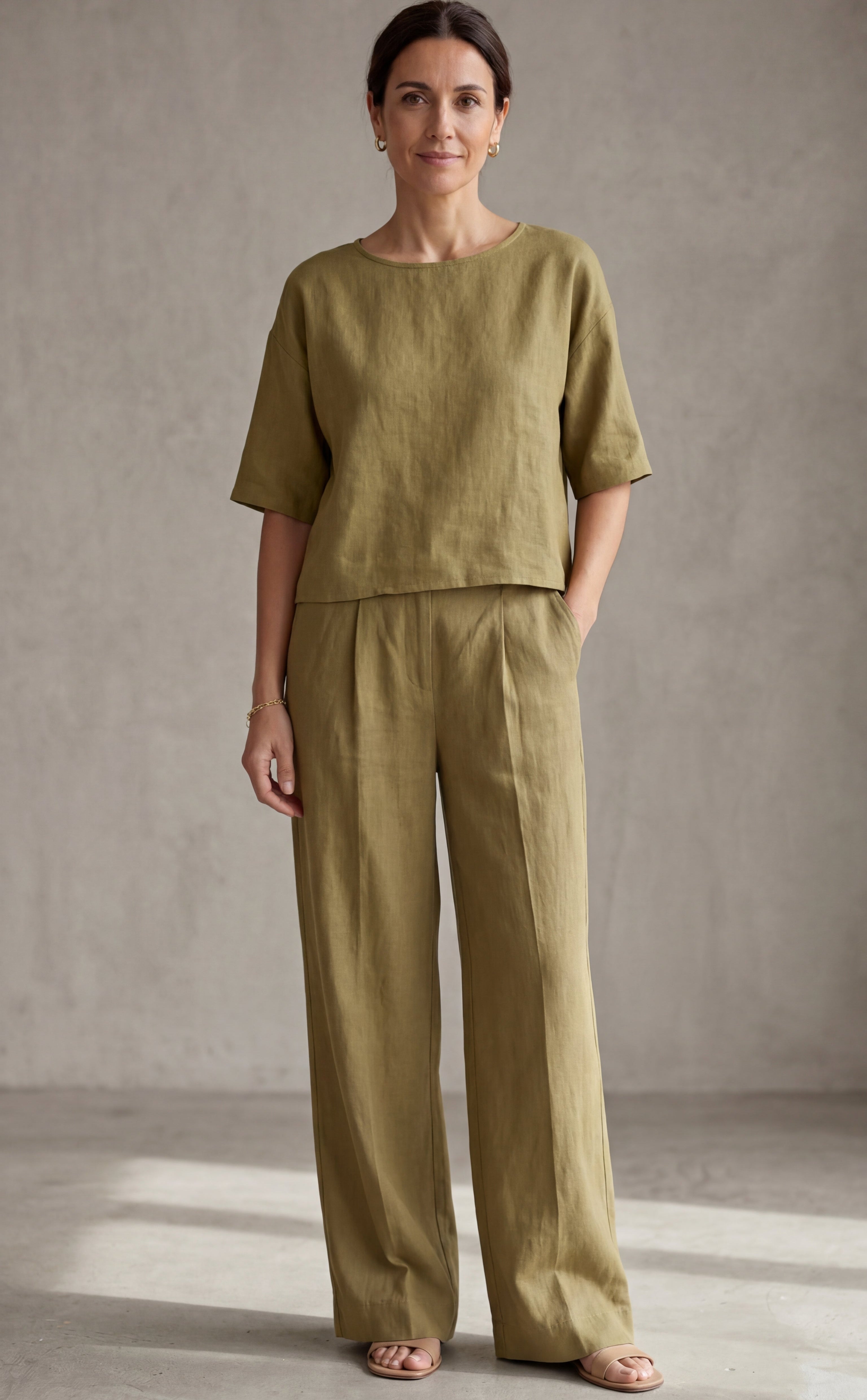 Clara™ | Chic Two-Piece Set in Luxe Fabric