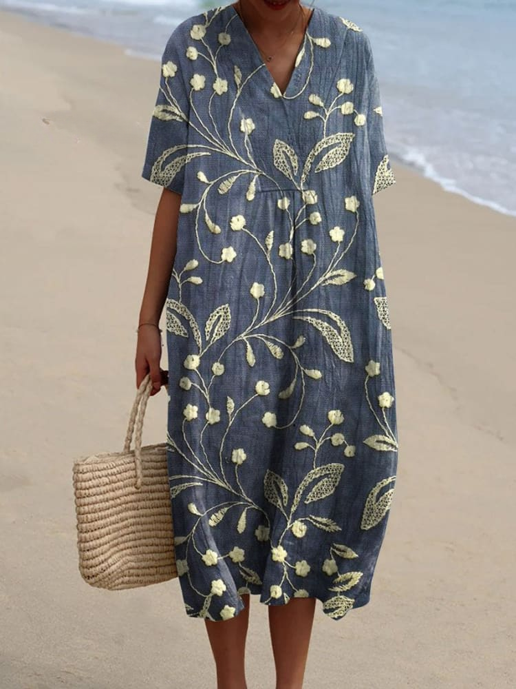 Lila™ | Breezy Printed Summer Dress