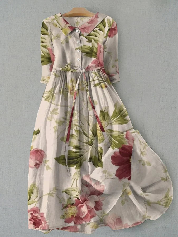 Vivienne | Floral Midi Dress