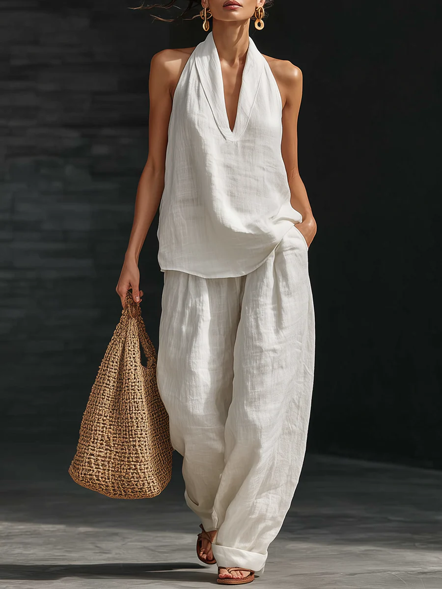 Lila™ | Chic Linen Suit for Effortless Elegance