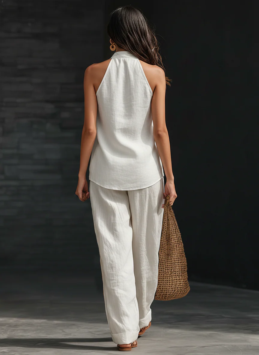 Lila™ | Chic Linen Suit for Effortless Elegance