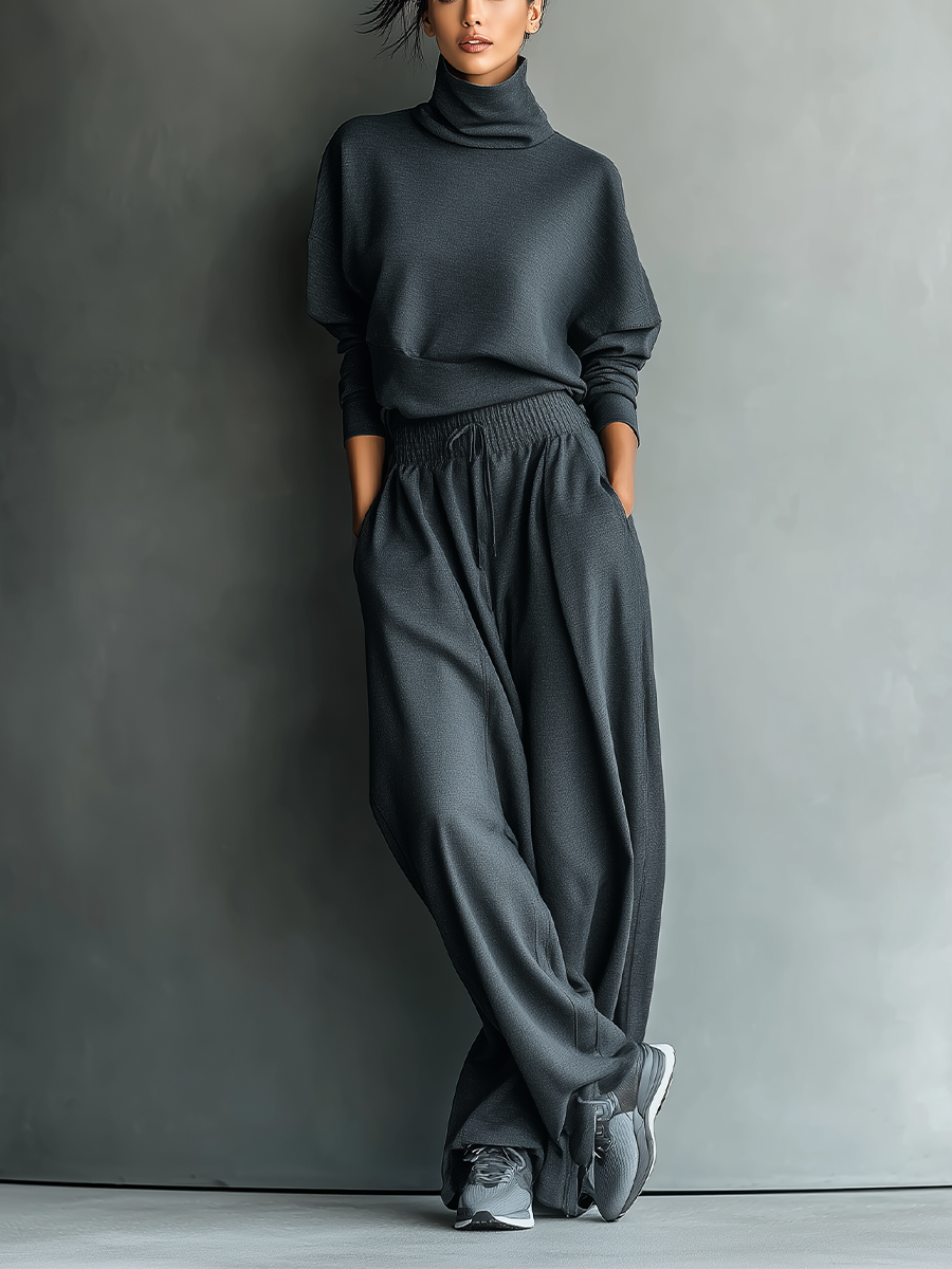 Isabella™ | Chic Knitted Wide Trousers for Effortless Style
