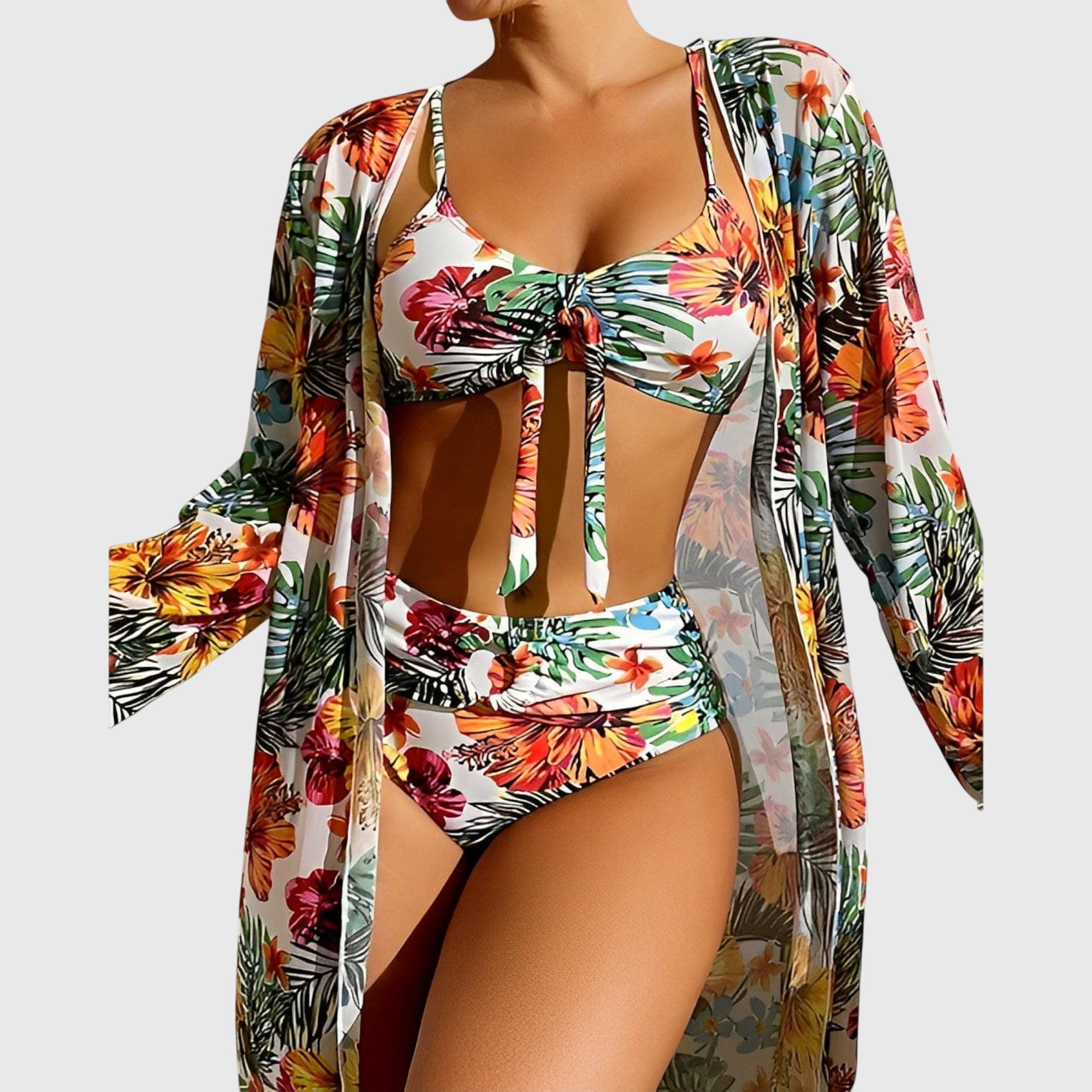 Lila™ | Chic High-Waisted Bikini Set for Confidence