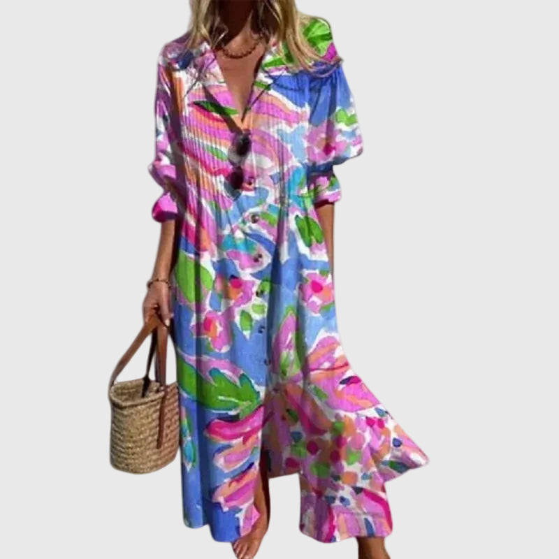 Zariah™ | Chic Bohemian Maxi Dress