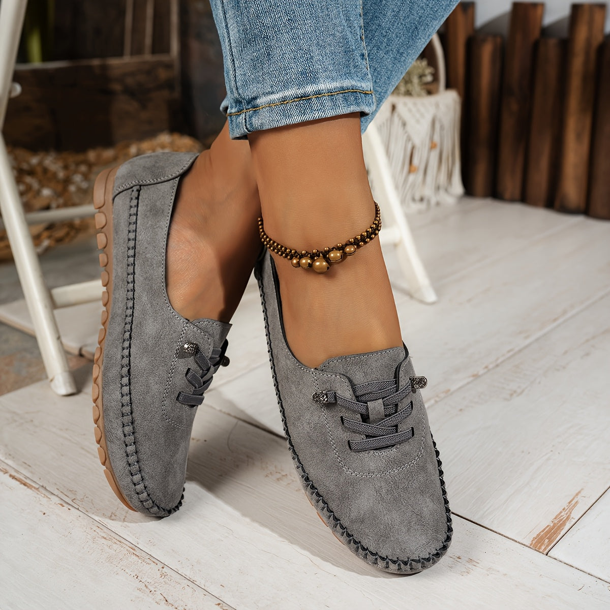 Lila™ | Flexible Leather Loafers for Effortless Style