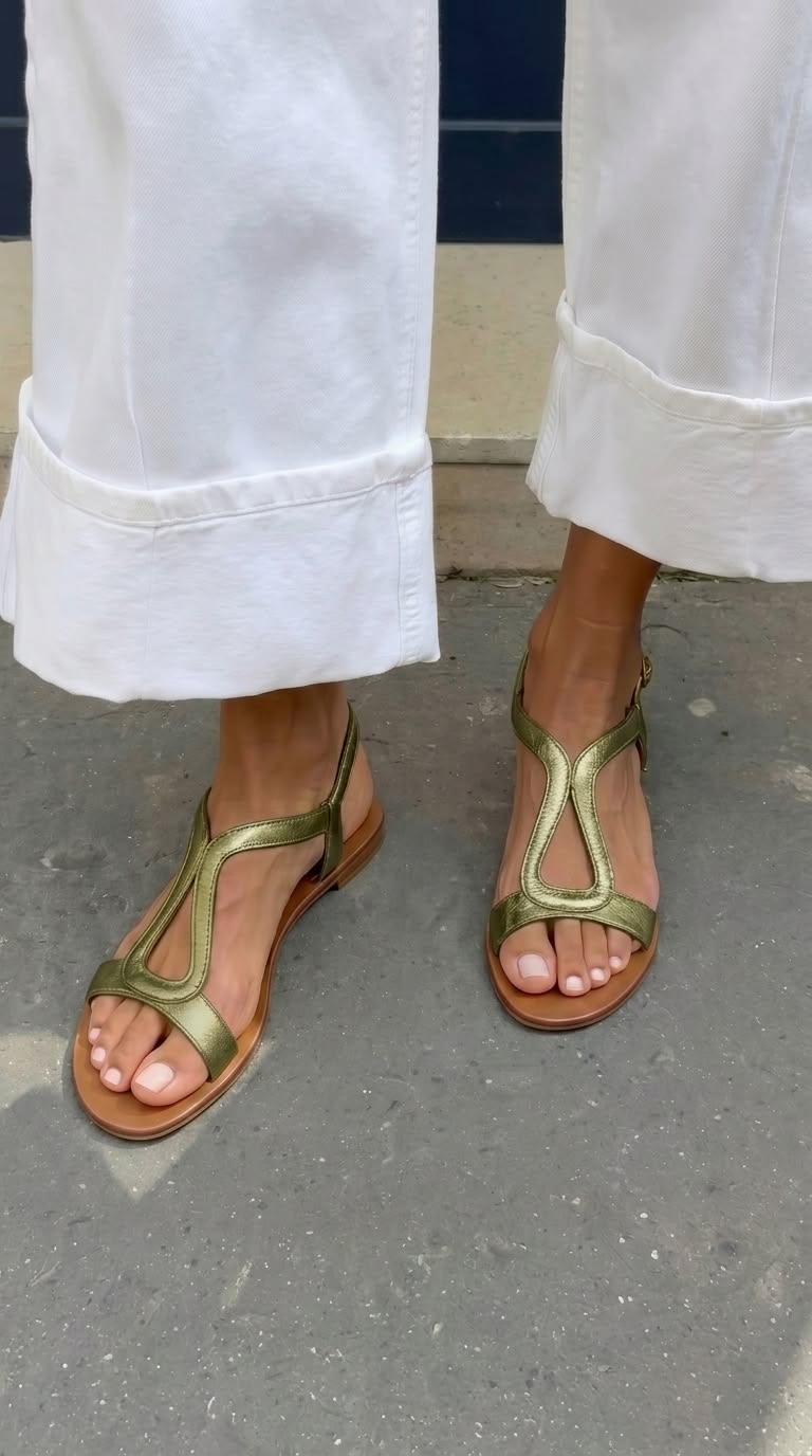 Ludovica™ | Chic Leather Summer Sandals for Effortless Style