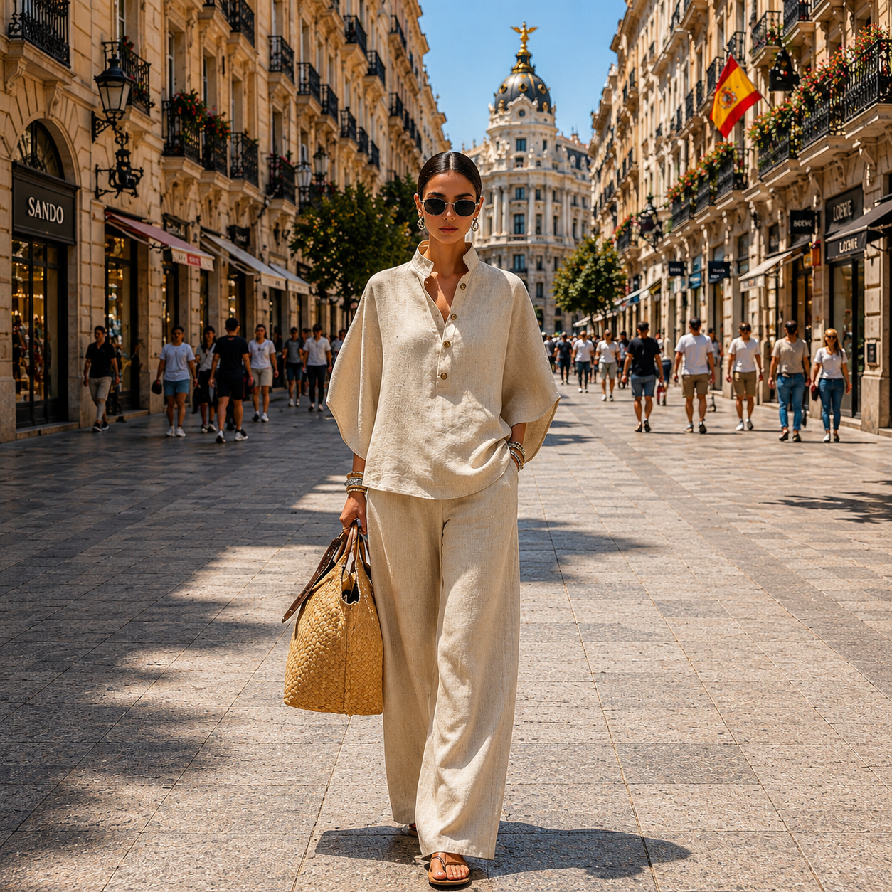 Mariel™ | Chic Batwing Sleeve Set for Effortless Elegance