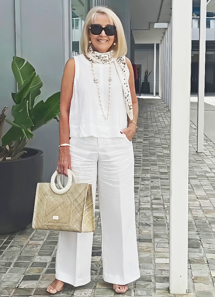 Isabella™ | Chic Silk Ensemble for Timeless Elegance