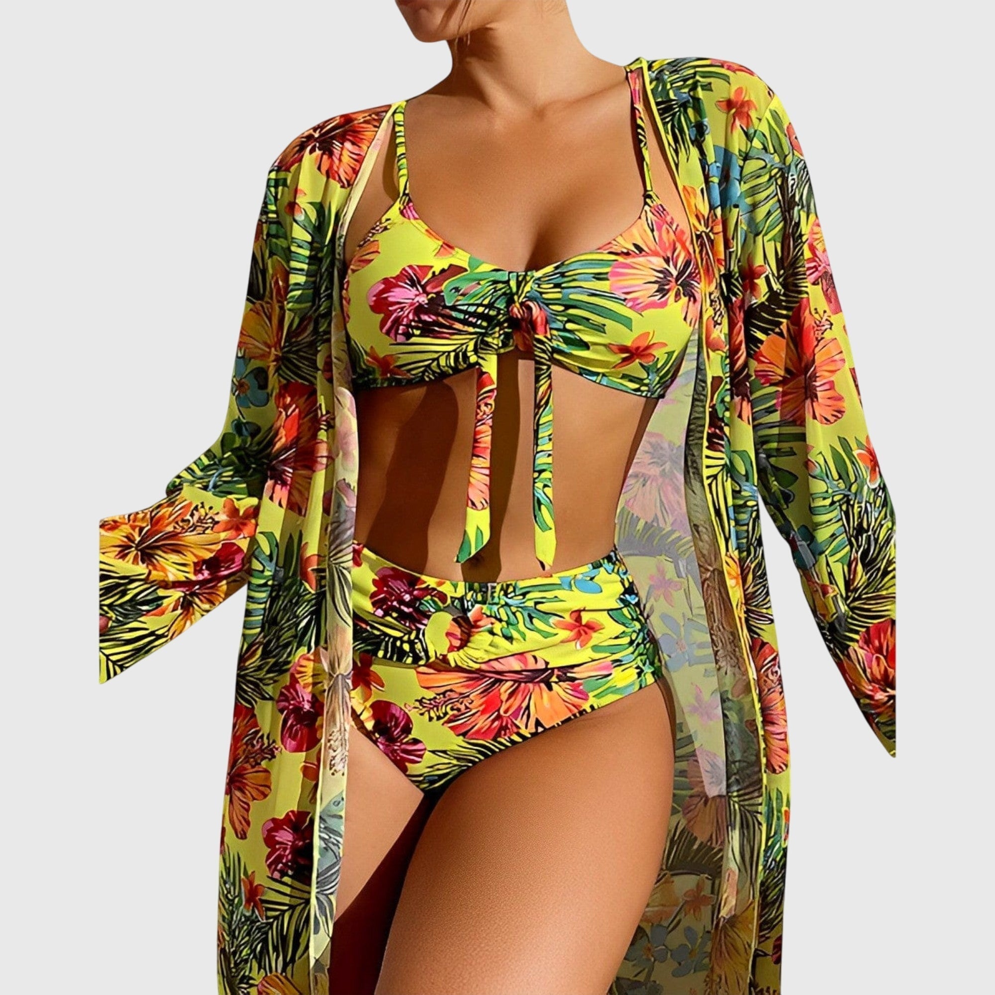 Lila™ | Chic High-Waisted Bikini Set for Confidence
