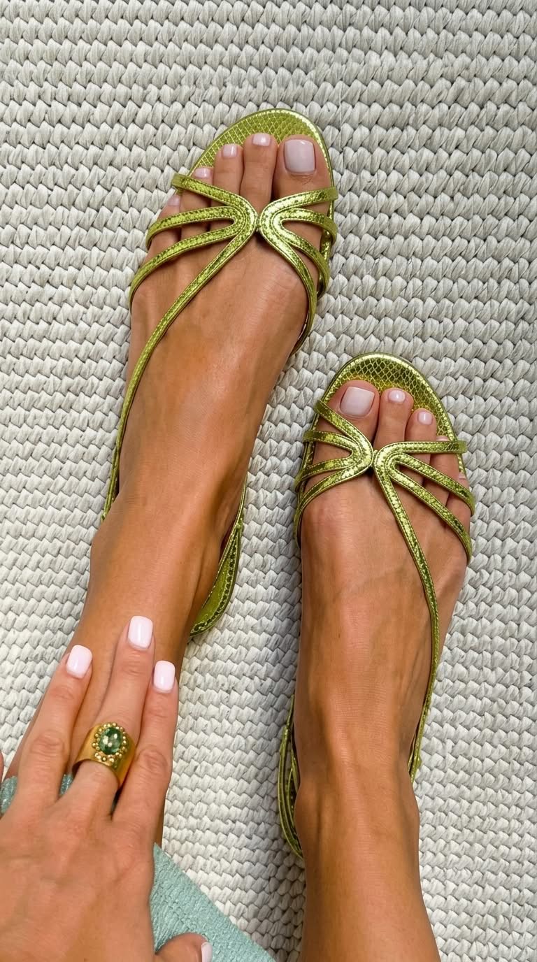 Isabella™ | Chic Golden Sandals for Effortless Elegance