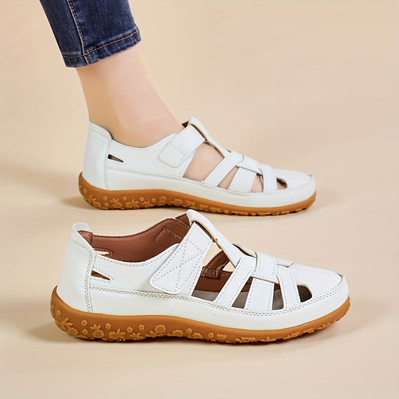 Lea™ | Chic Leather Sandals for Everyday Elegance