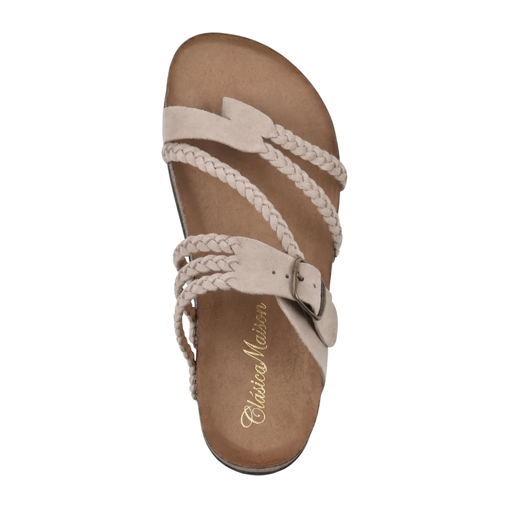 Sarah - Chic Woven Sandals for Elegance
