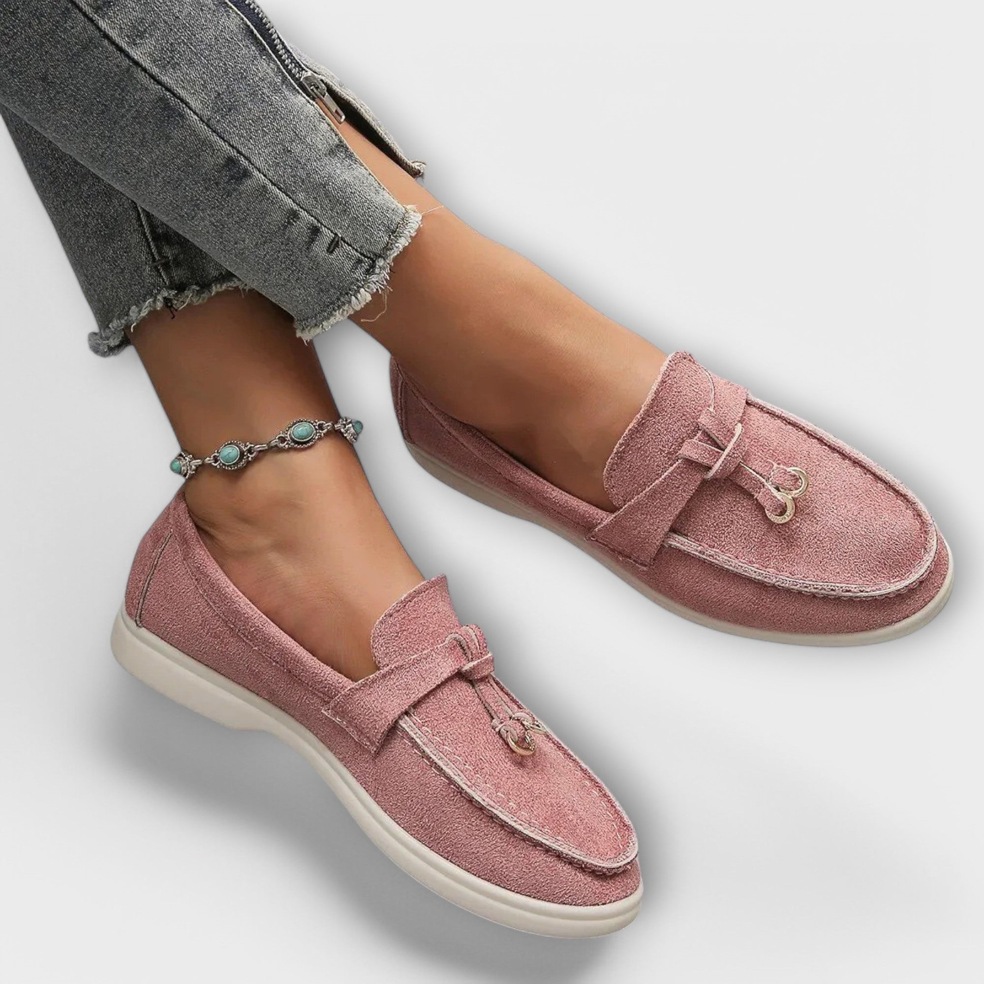Gabriella™ | Chic Leather Loafers for Sophistication