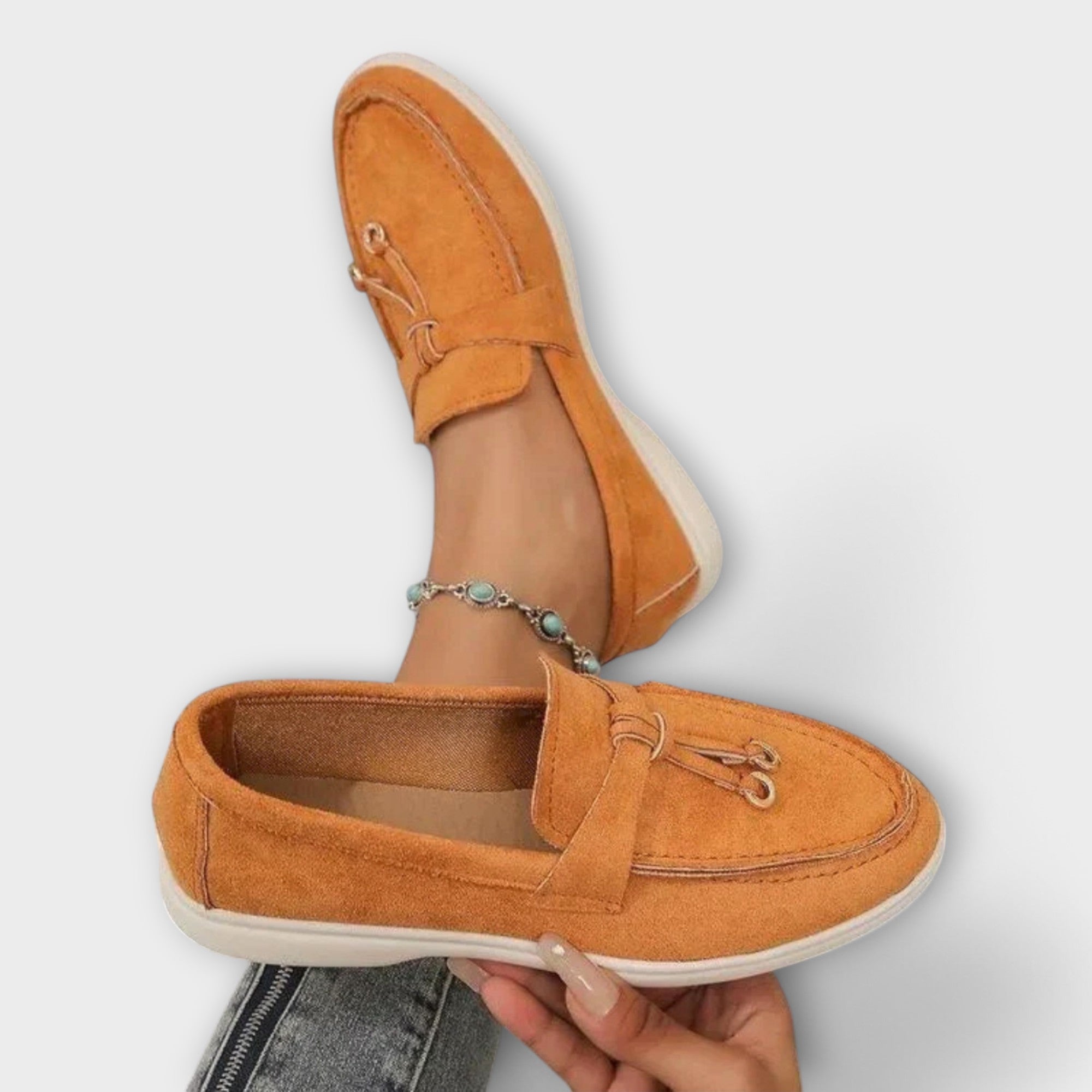 Gabriella™ | Chic Leather Loafers for Sophistication