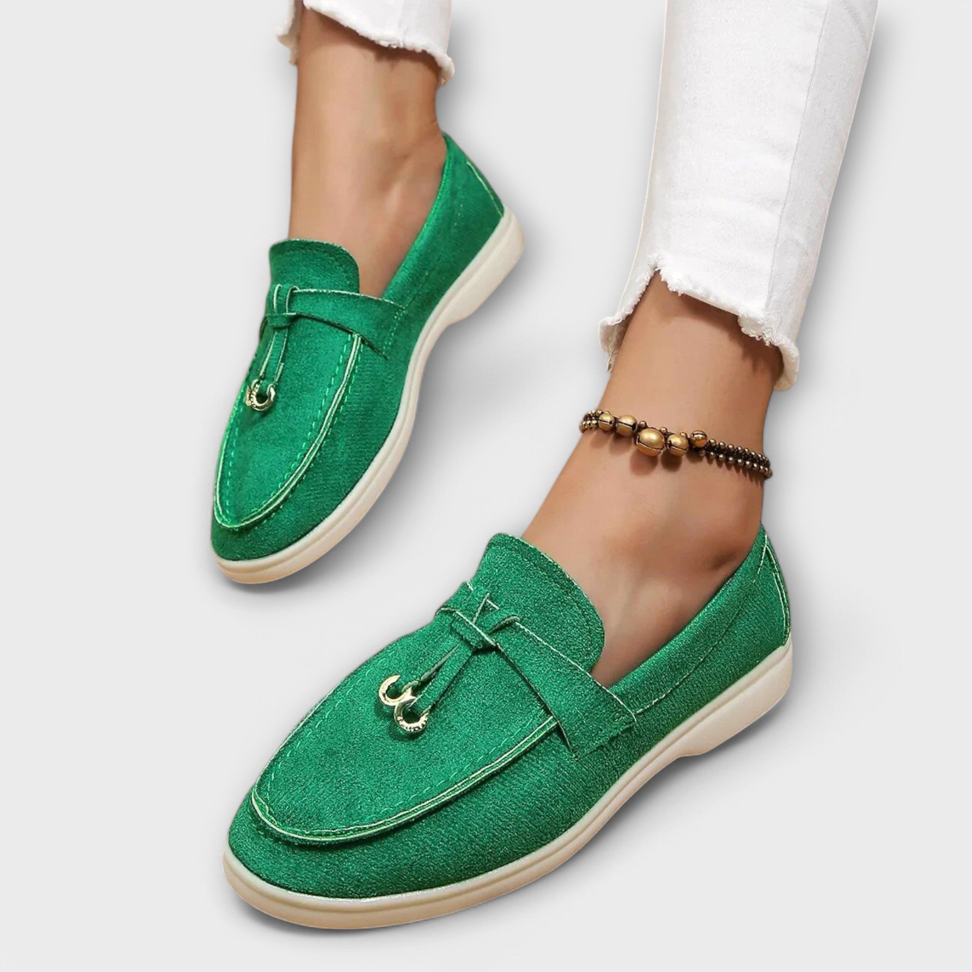 Gabriella™ | Chic Leather Loafers for Sophistication