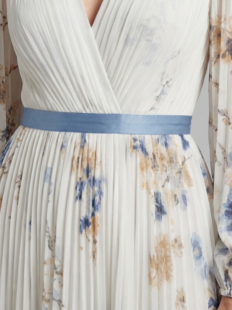 Lavinia™ | Floral Maxi Dress in Luxe Fabric