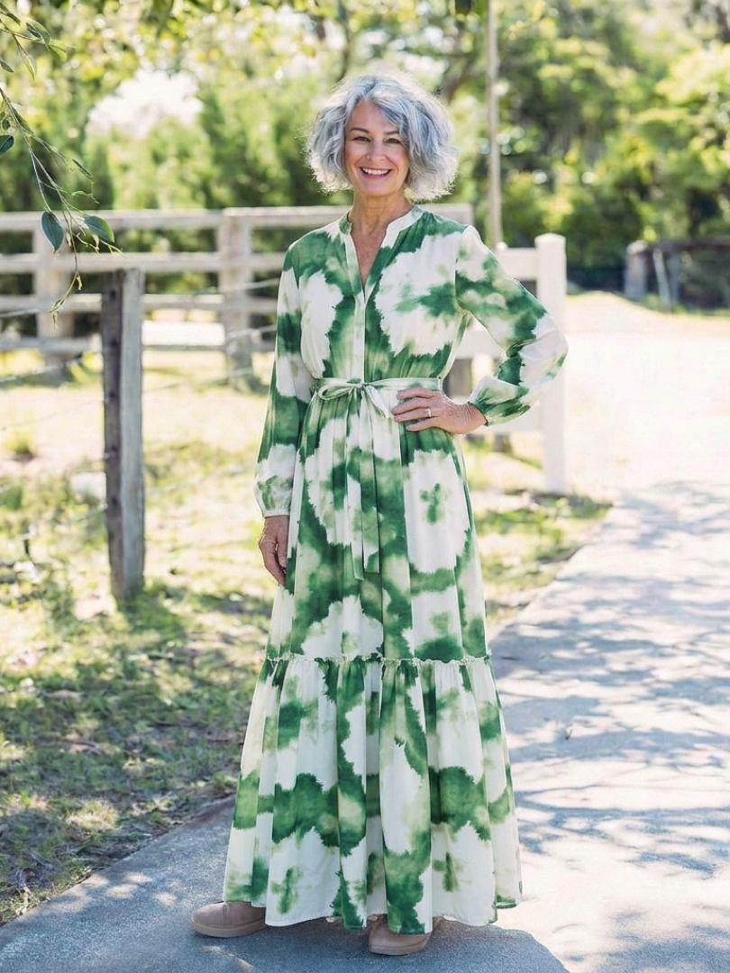 Sabine™ | Chic Maxi Dress with Elegance