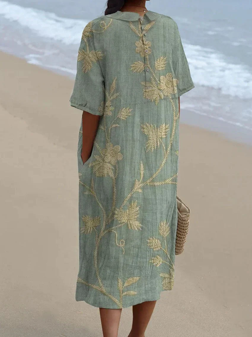 Isabella™ | Timeless Floral Maxi Dress for Effortless Elegance